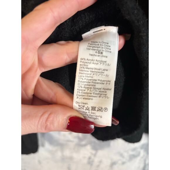 NWT J. Crew Lady Jacket Textured Merino Wool Cardigan XL Gold Buttons Preppy - Picture 11 of 15